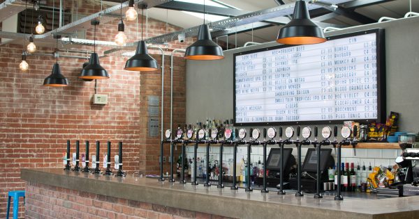 Inside Northern Whisper Tap Room